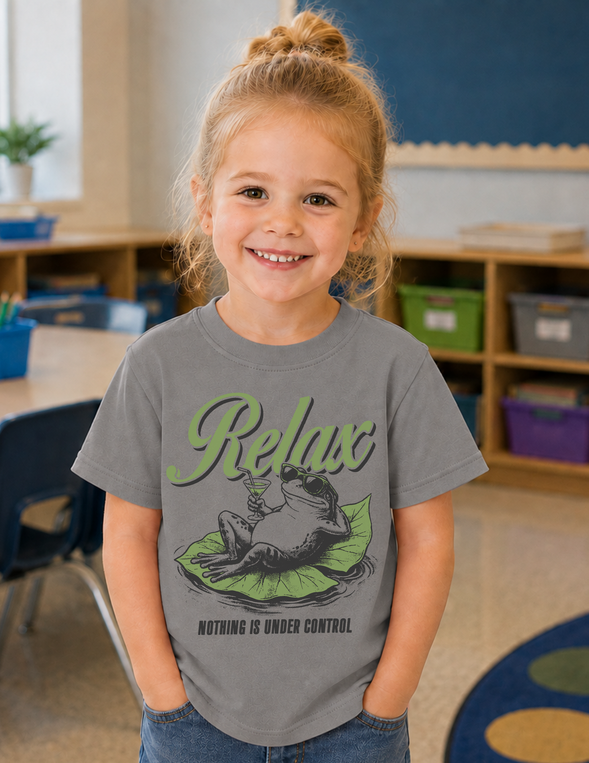 Relax Nothing Under Control T-Shirt | YOUTH