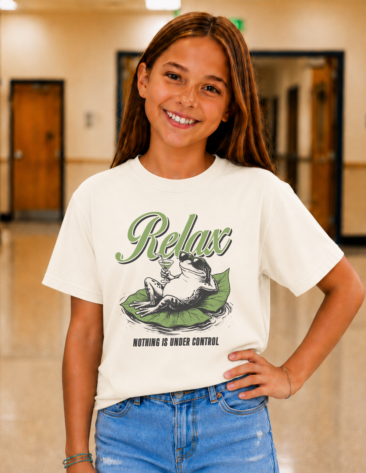Relax Nothing Under Control T-Shirt | YOUTH