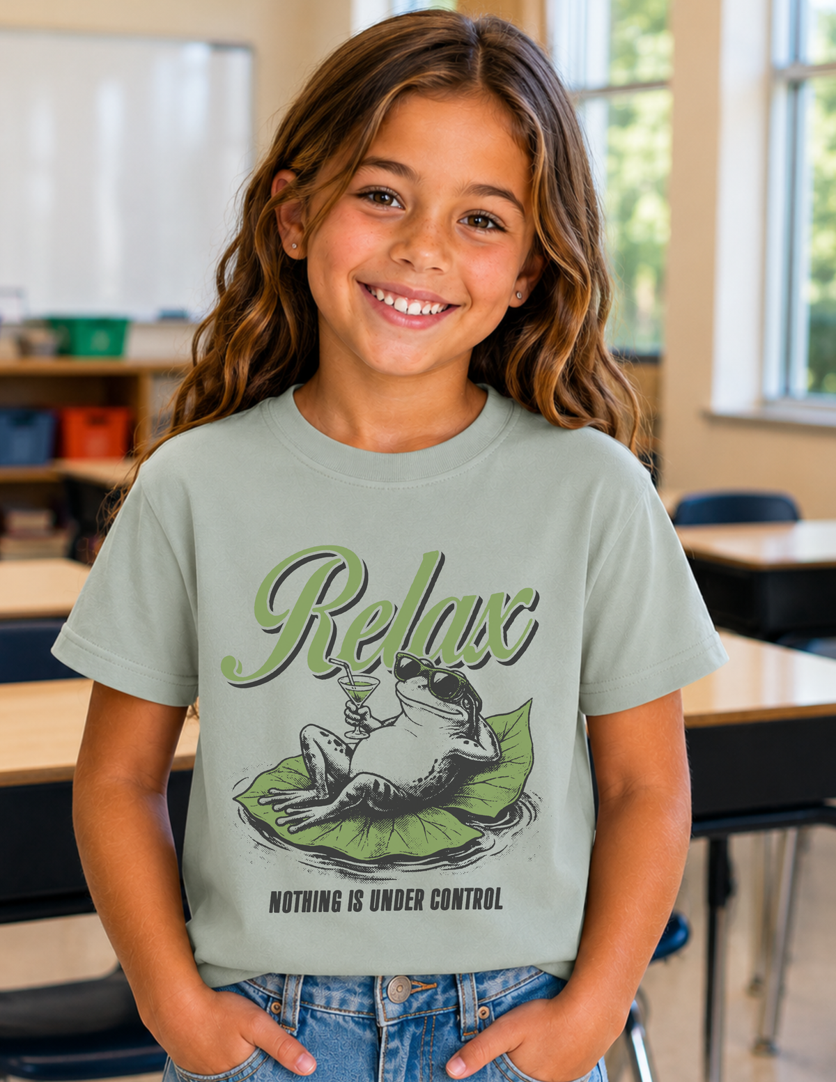 Relax Nothing Under Control T-Shirt | YOUTH