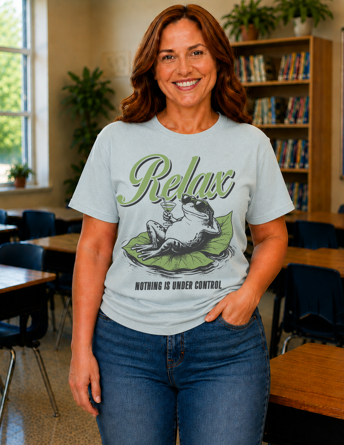 Relax Nothing Under Control T-Shirt | ADULT