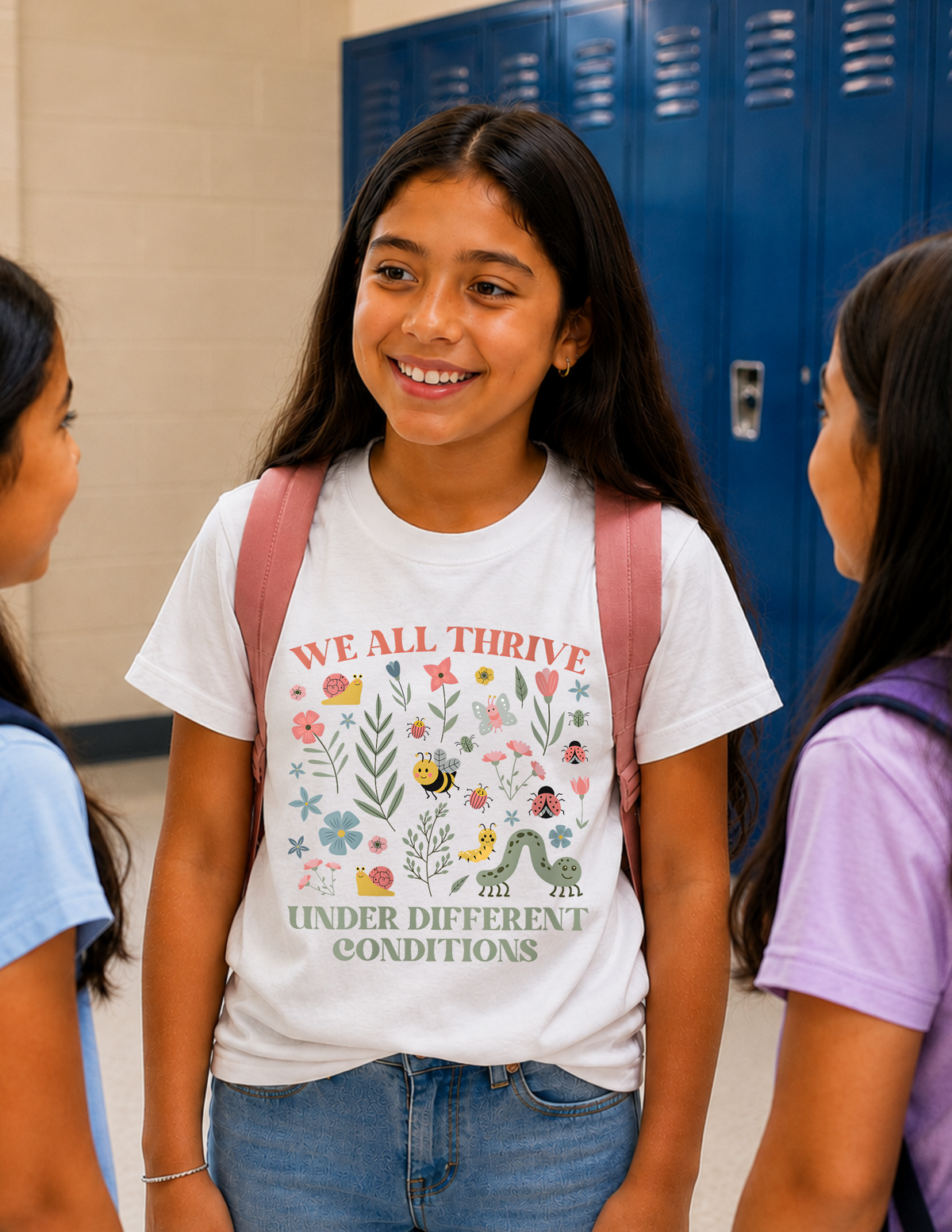 We All Thrive Different Neurodiversity T-Shirt | YOUTH