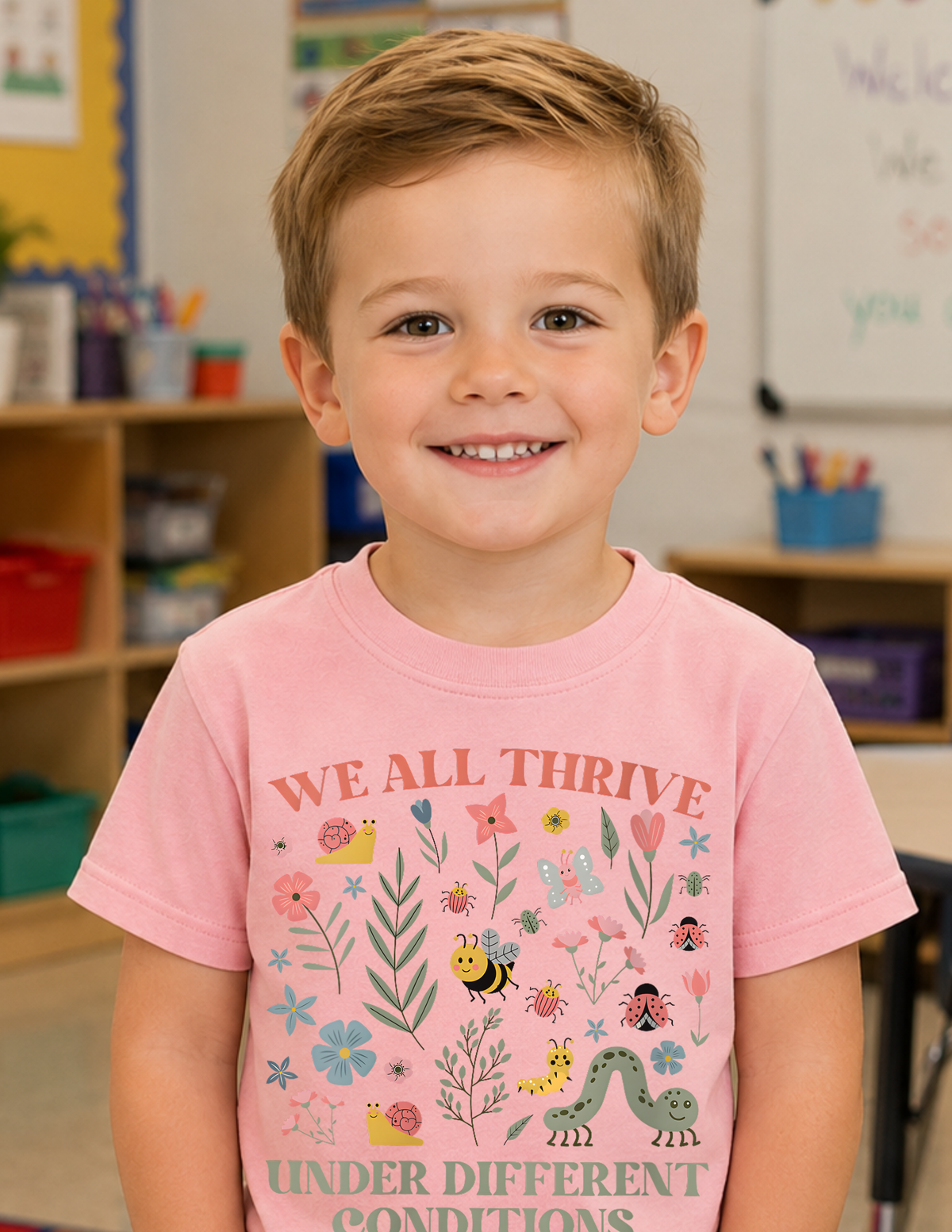 We All Thrive Different Neurodiversity T-Shirt | YOUTH