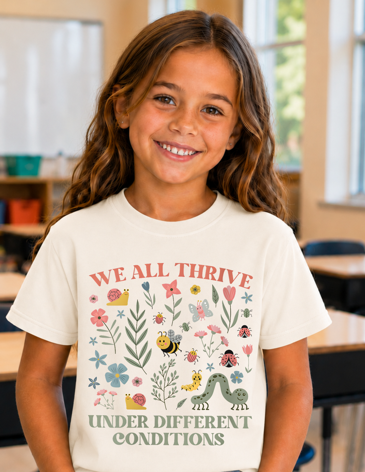 We All Thrive Different Neurodiversity T-Shirt | YOUTH