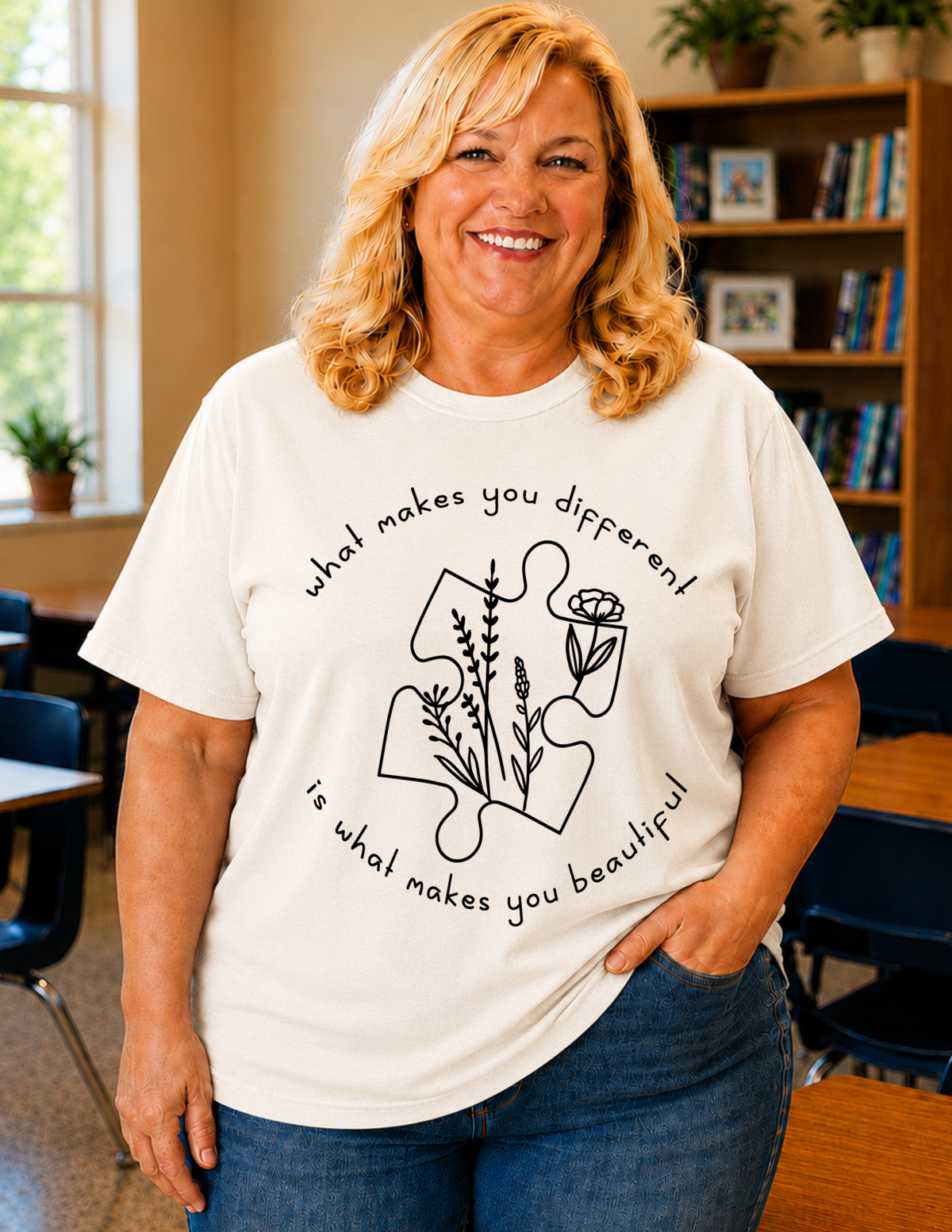 What Makes You Different Is Beautiful T-Shirt | ADULT