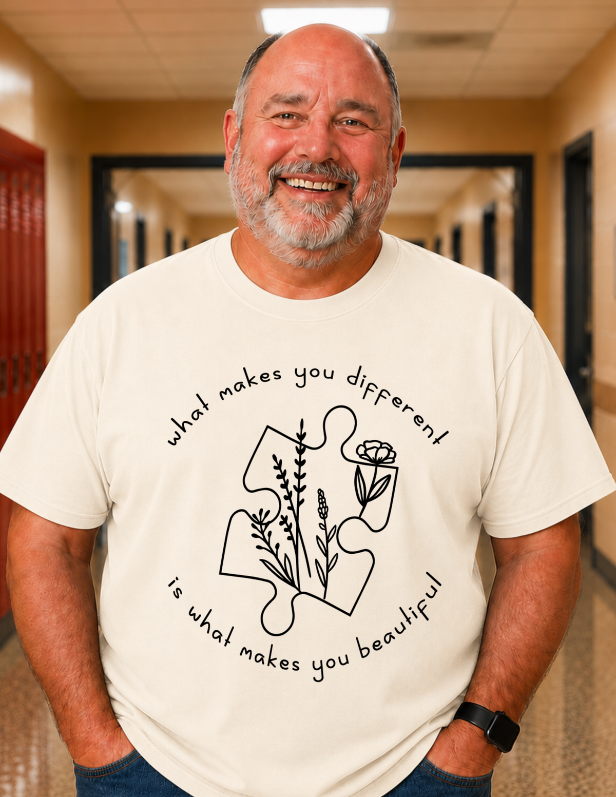 What Makes You Different Is Beautiful T-Shirt | ADULT