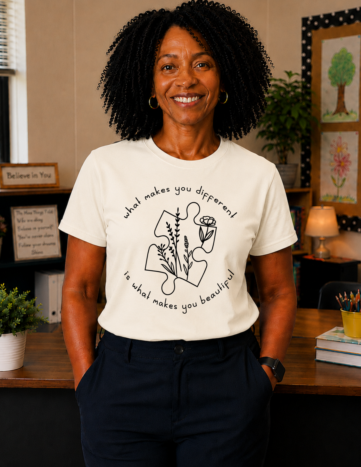 What Makes You Different Is Beautiful T-Shirt | ADULT