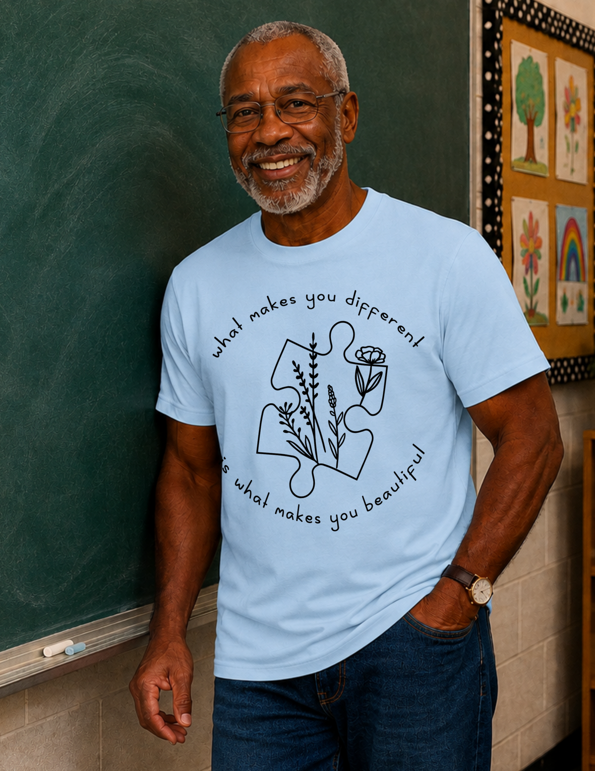 What Makes You Different Is Beautiful T-Shirt | ADULT