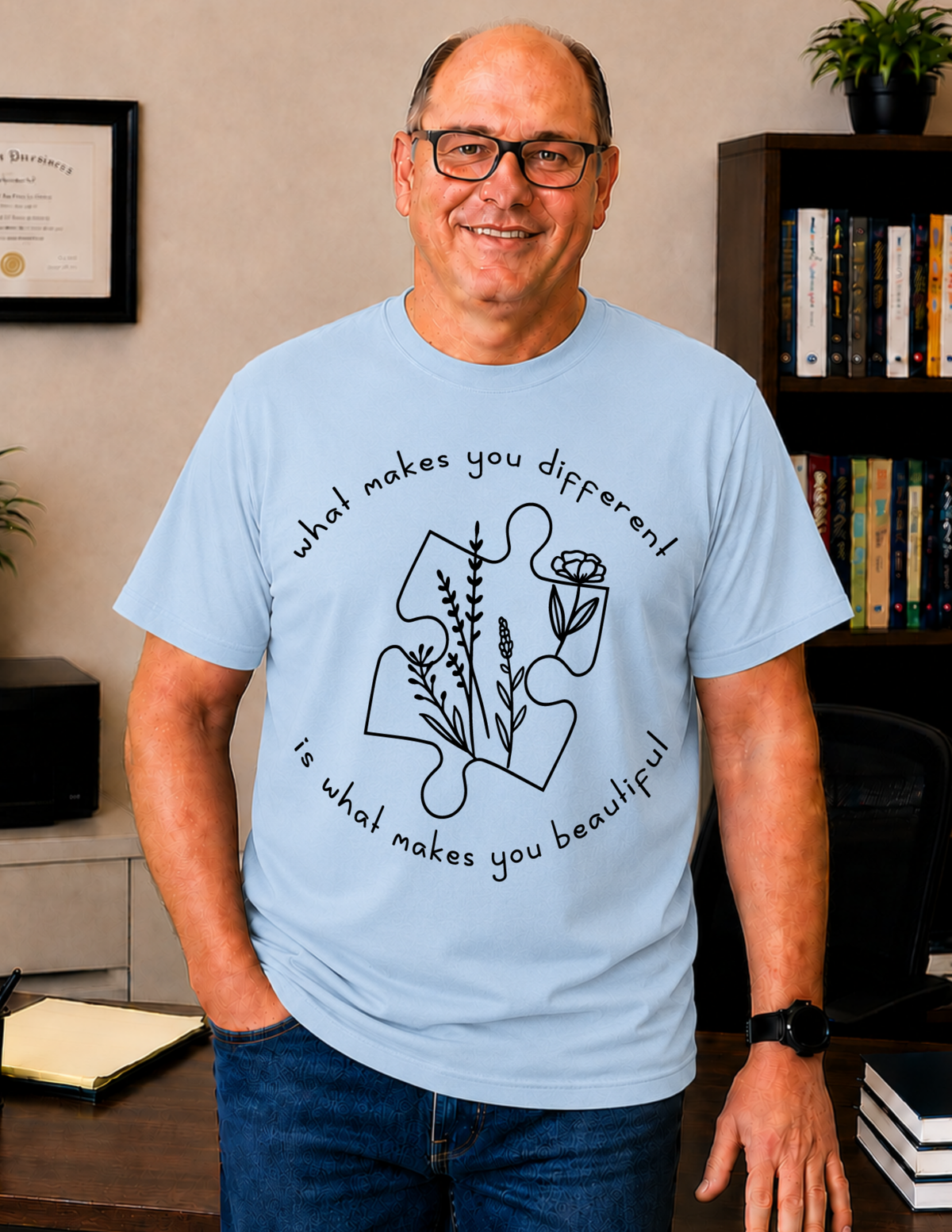 What Makes You Different Is Beautiful T-Shirt | ADULT