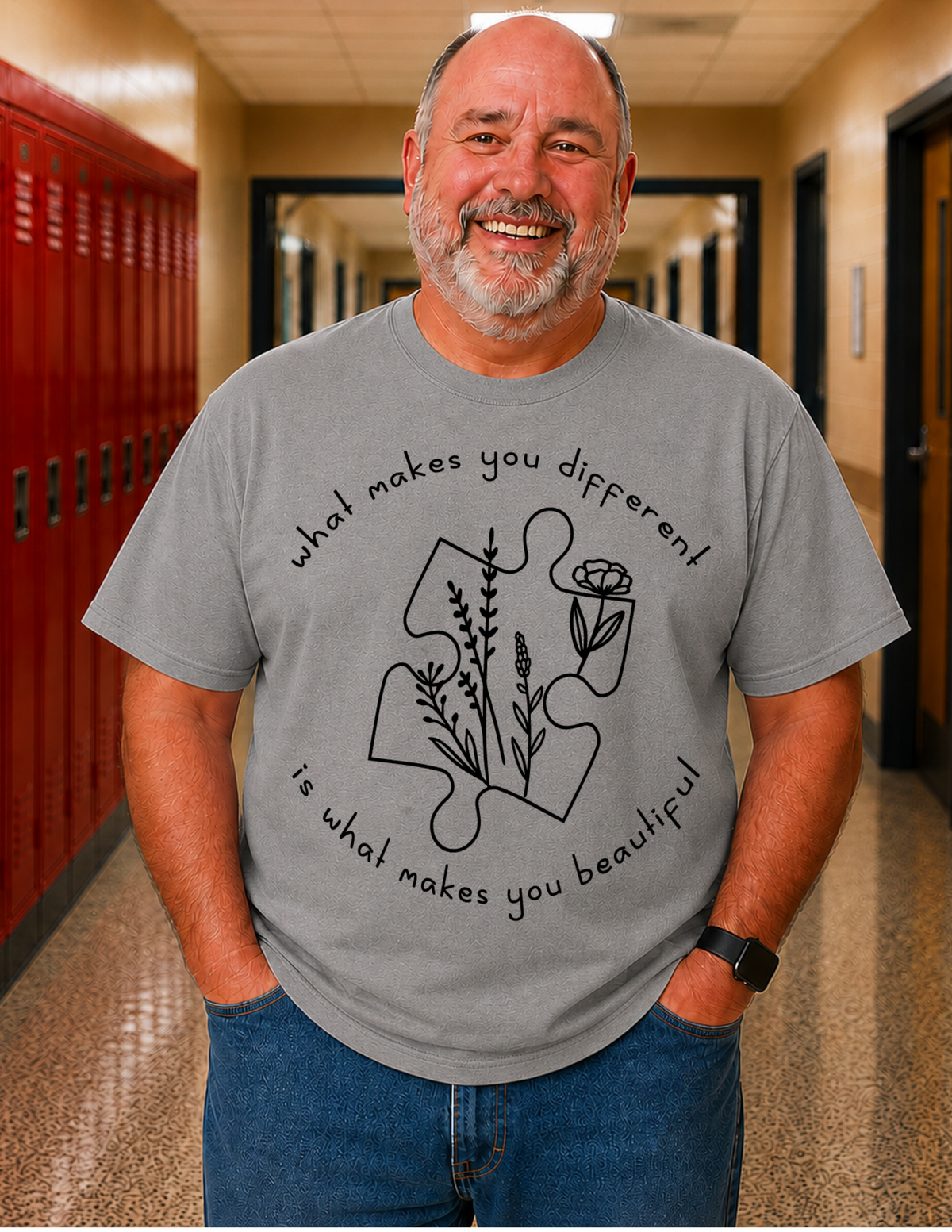 What Makes You Different Is Beautiful T-Shirt | ADULT