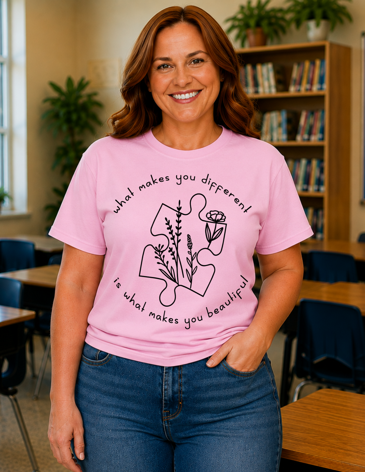 What Makes You Different Is Beautiful T-Shirt | ADULT