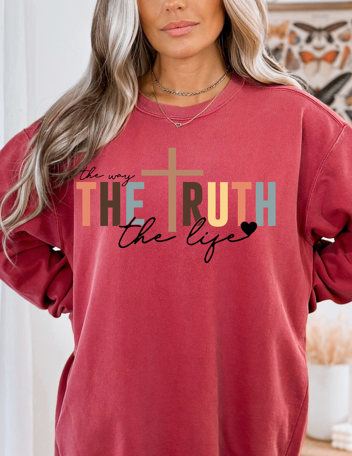 The Way, Truth, Light CC Sweatshirt