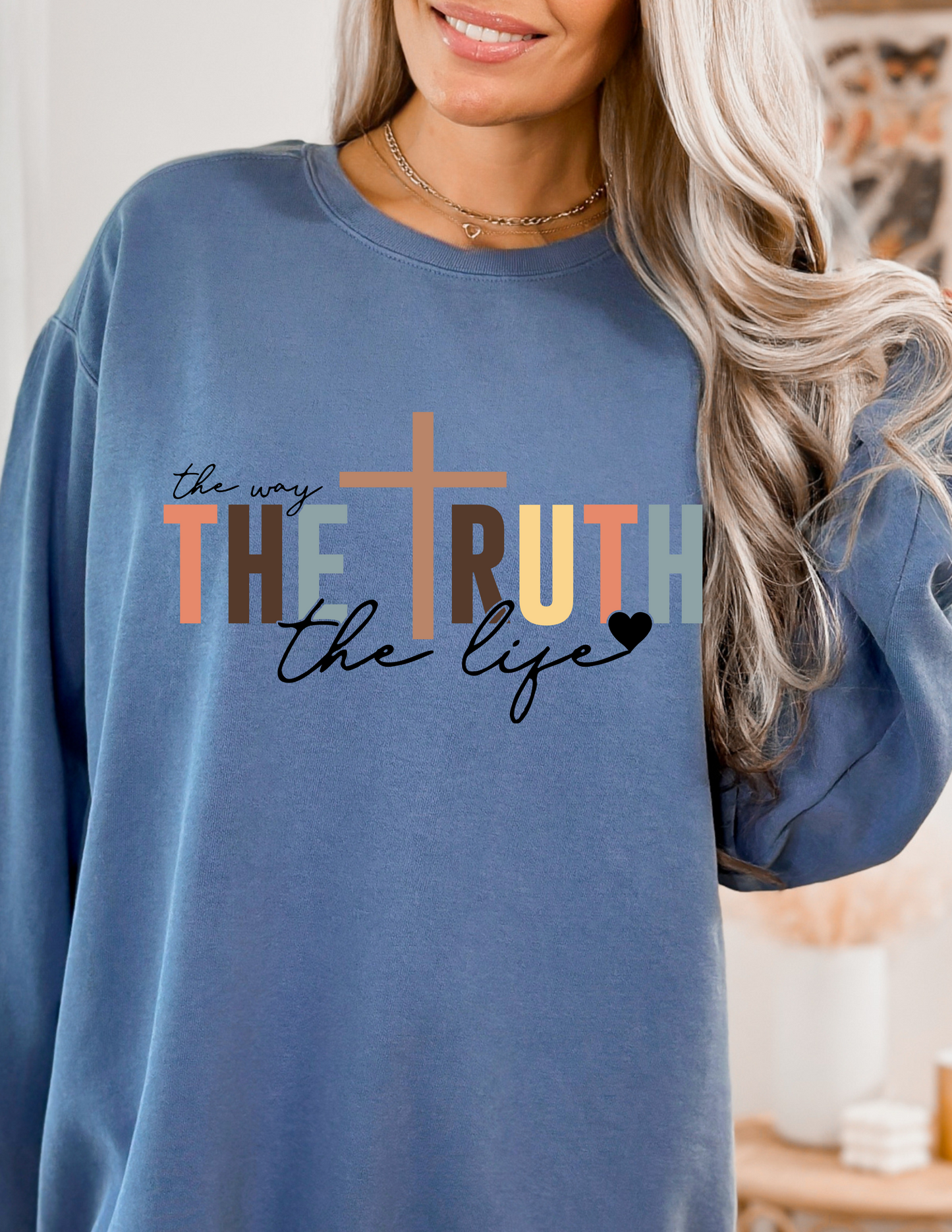 The Way, Truth, Light CC Sweatshirt