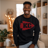 Kansas City Arrowhead SWEATSHIRT  *ADULT Size*