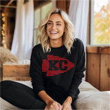 Kansas City Arrowhead SWEATSHIRT  *ADULT Size*