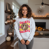 Chiefs Football Smiley  Tshirt  *ADULT Size*