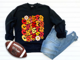 Chiefs with Flowers Tshirt *YOUTH Size*